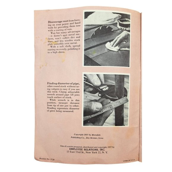 Vintage How To Ideas For The Home Handyman 1957 Home Repair Booklet # 5728 DIY - Picture 2 of 6